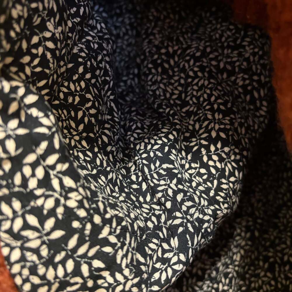 Faherty Rust Sherpa Teddy Jacket Button Front Fle… - image 6